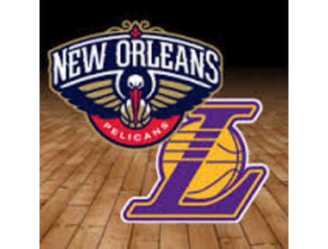 'Lakers vs. Pelicans' - 2 Tickets on 3/4/14, Practically on the Floor!!