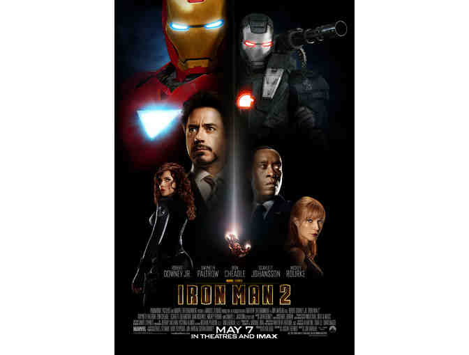 'Iron Man 2' Autographed Movie Poster