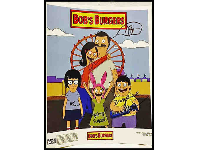 'Bob's Burgers' Swag Including Script & Poster Signed by the Cast!