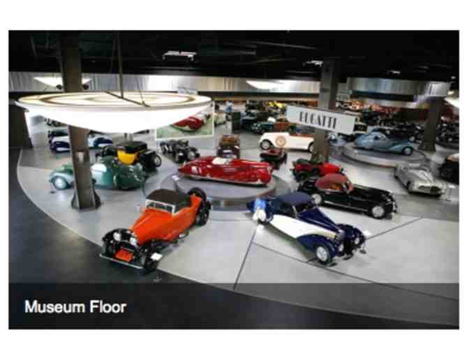 6 Admission Tickets to the Mullin Automotive Museum in Oxnard, CA