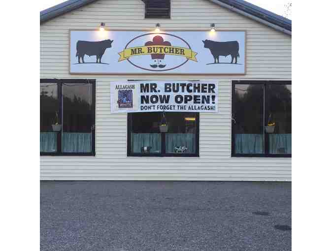 $50 Gift Certificate to Mr. Butcher, Bridgton, Maine