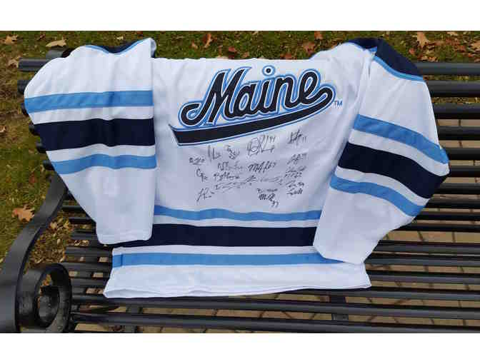 UMaine Black Bears Hockey Package - Autographed Jersey & 4 Tickets to 1/15/16 UConn Game