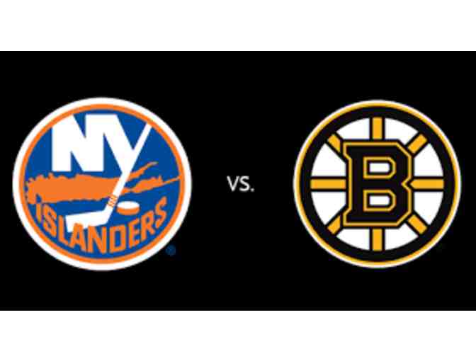 Two Premium Club Tickets to the Boston Bruins vs. NY Islanders 12/20!