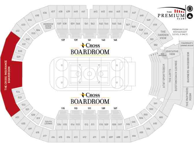 2 Tickets: Bruins vs. Colorado Avalanche 1/28/24 in The Cross Insurance Boardroom