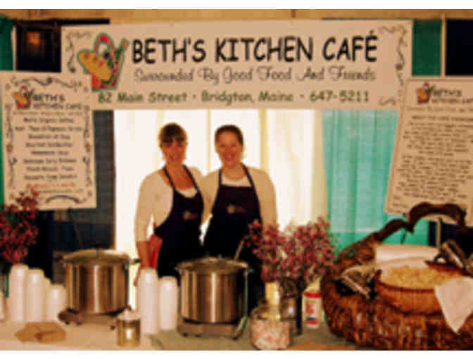 $20 Gift Certificate to Beth's Kitchen Cafe, Bridgton, Maine