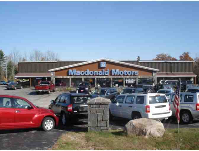 Oil Change from Macdonald Motors, Bridgton, Maine