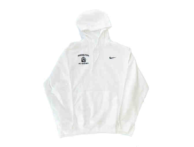 Men's Nike Team Pullover Hoodie (Color: White, Size: XL) - Photo 1