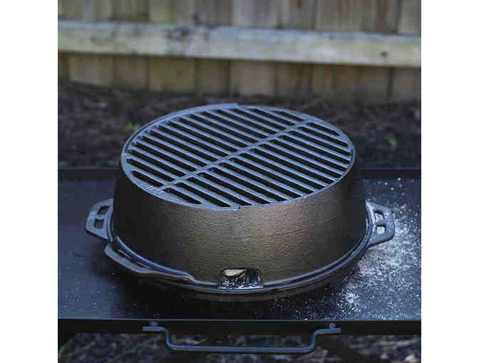 Lodge Cast Iron 12 inch Kickoff Grill