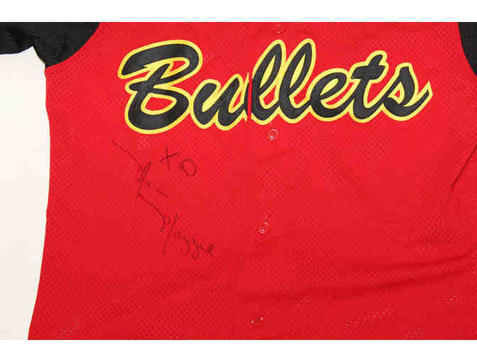 Marin Mazzie-signed Bullets Over Broadway Broadway Show League Jersey