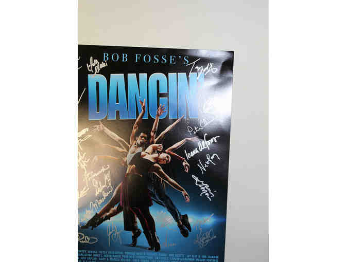 Bob Fosse's Dancin' cast-signed Poster
