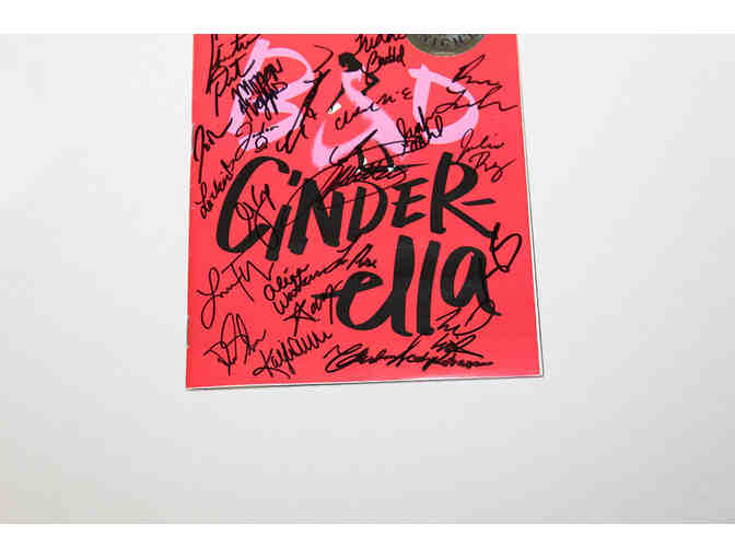 Carolee Carmello, Linedy Genao, Jordan Dobson & cast-signed Bad Cinderella opening night Playbill