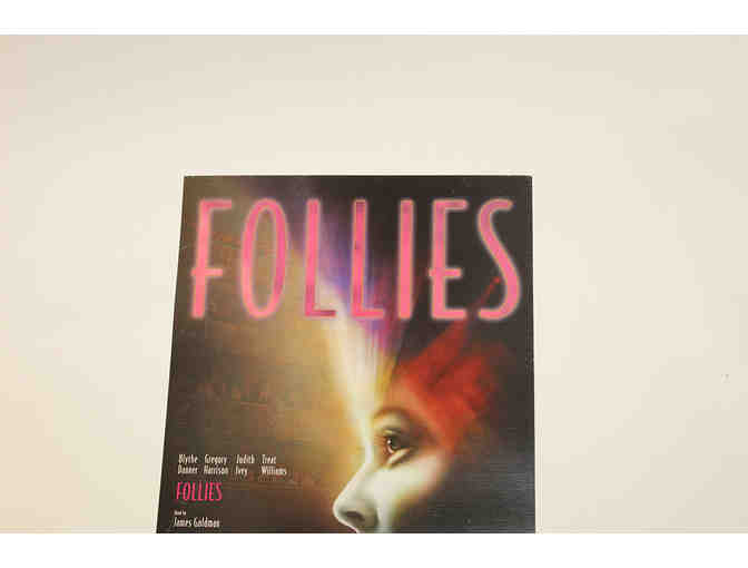 Stephen Sondheim signed Follies 2001 Broadway poster