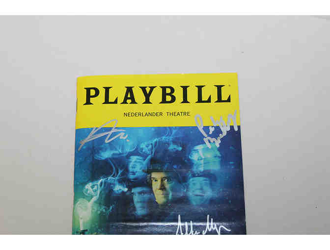 Jefferson Mays, Danny Gardner cast-signed A Christmas Carol Broadway 2022 Playbill