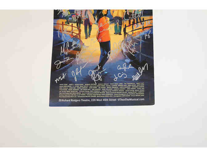 Idina Menzel, Anthony Rapp, Jenn Colella & full cast-signed If/Then poster