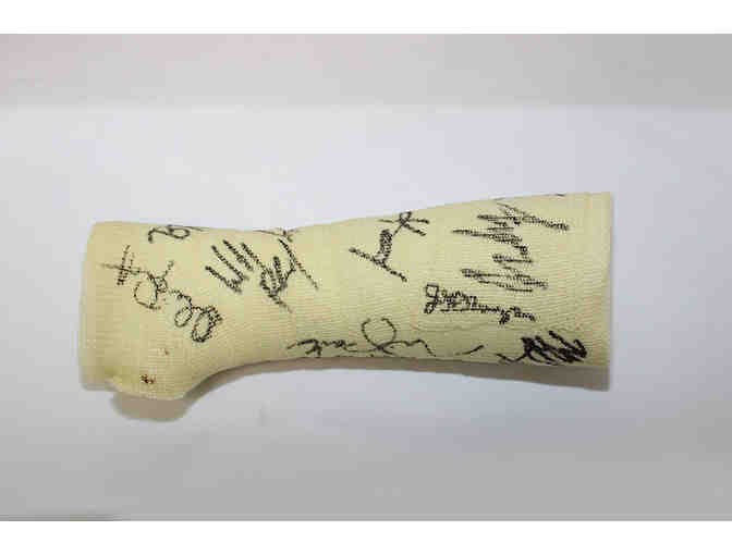 Will Roland, Mike Faist & Broadway cast-signed Dear Evan Hansen stage-worn arm cast