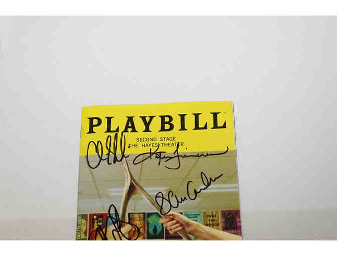 D'Arcy Carden, Scott Foley & full cast-signed The Thanksgiving Play Playbill