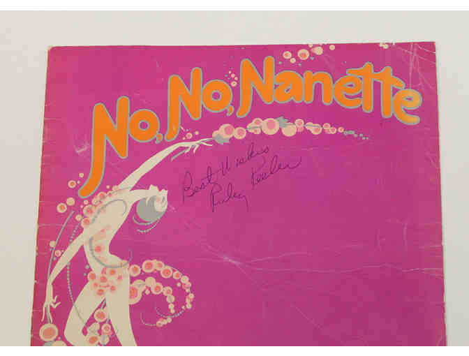 Ruby Keeler-signed No, No, Nanette souvenir program