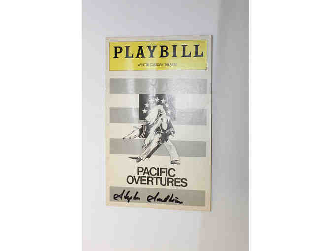 Stephen Sondheim-signed Pacific Overtures Playbill