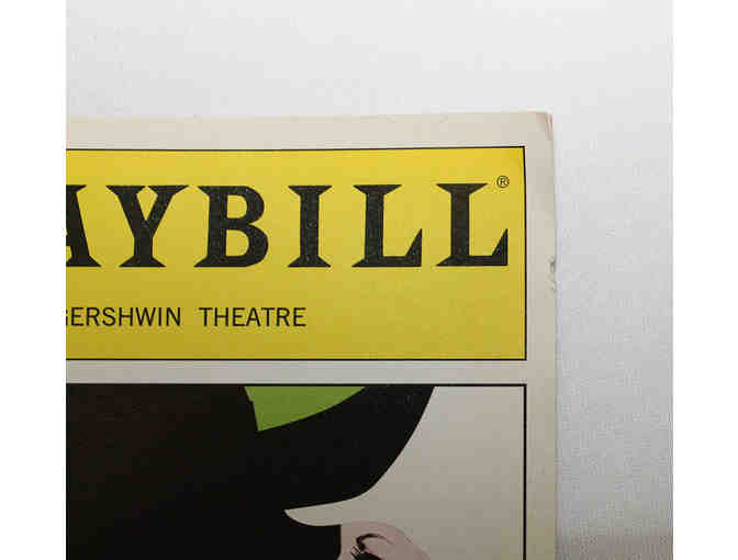 Kristin Chenoweth & Norbert Leo Butz signed Wicked Broadway Playbill