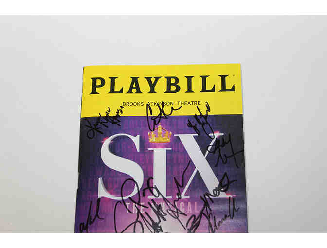 Six Andrea Macasaet, Anna Uzele, Brittney Mack & full original Broadway cast-signed Playbill