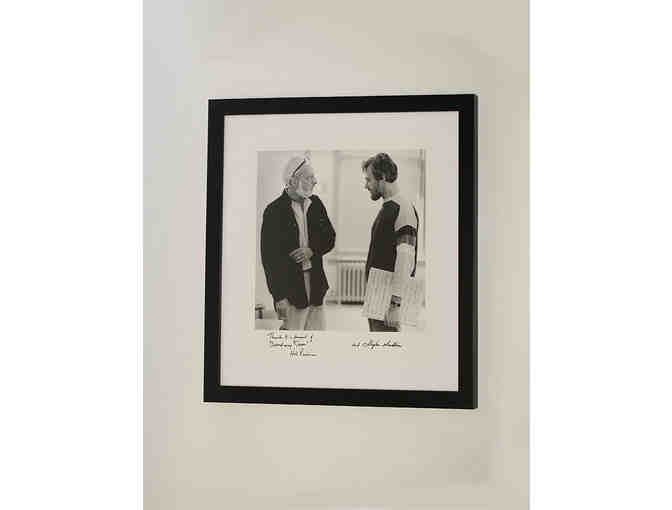 One Photograph, Two Legends: Hal Prince and Stephen Sondheim Photo, Signed by the Broadway Royalty