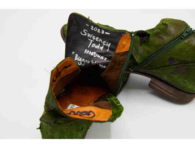 Ruthie Ann Miles-Signed Beggar Woman Shoes from Sweeney Todd