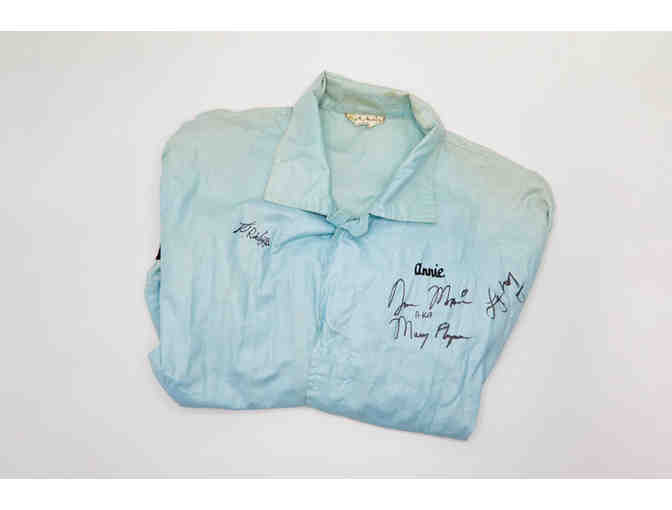 Merrily We Roll Along Original Show Jacket Signed by Morrison, Mendez & Radcliffe