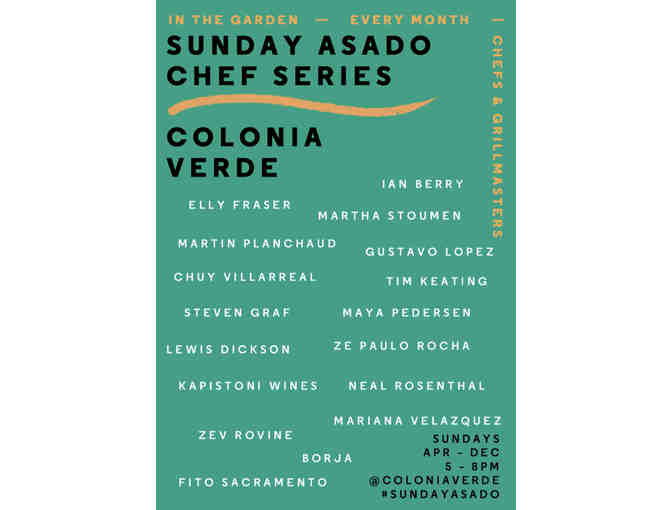 Colonia Verde: Sunday Asado Season Pass