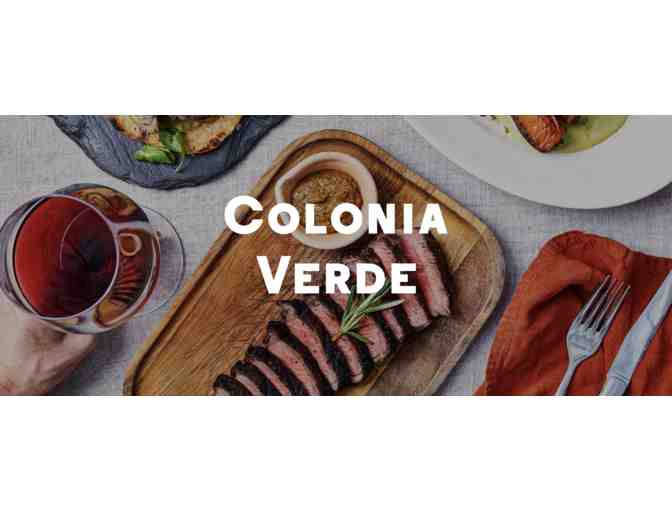 Dinner for 2 at Colonia Verde