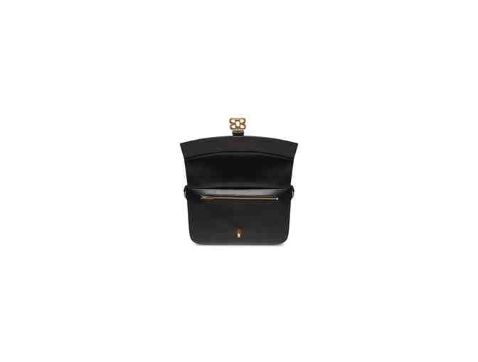 Balenciaga Lady Medium Flap Bag in Black