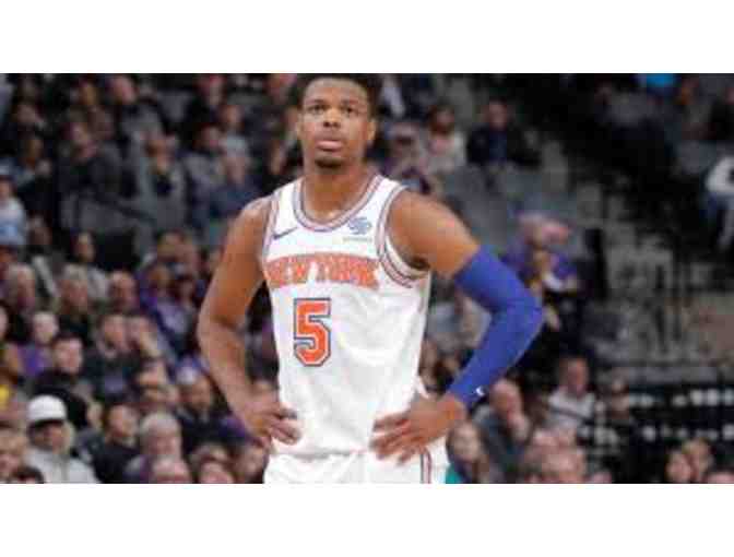 New York Knicks Signed Jersey - Dennis Smith Jr - Photo 1