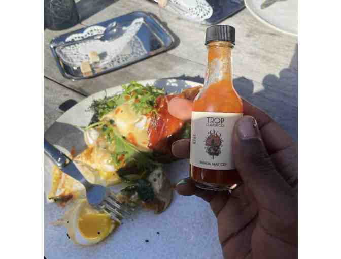 Hot Sauce Class hosted by the Trop Flavor Company for you and up to 15 Friends