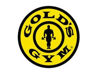 3 Month Gold's Gym VIP Membership & Logo T-shirt, Water Bottle & Bag