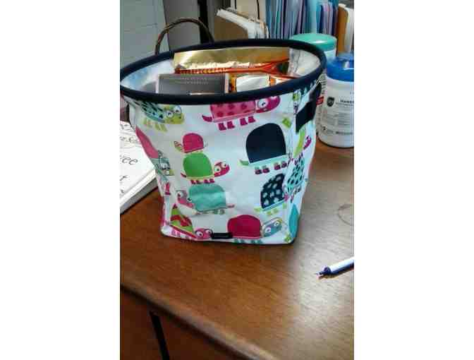 Mini Storage Bin by Thirty One filled with Treats!