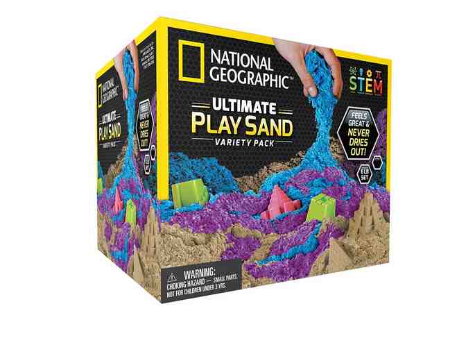 Make your own 'imagination station' with Picasso Tiles and Play Sand!