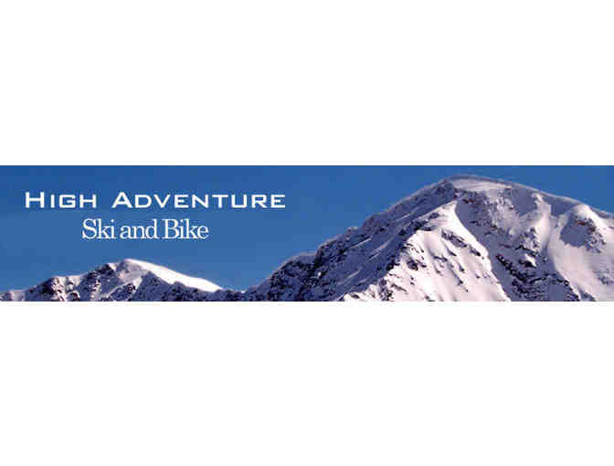 $250 Certificate to High Adventure Ski & Bike
