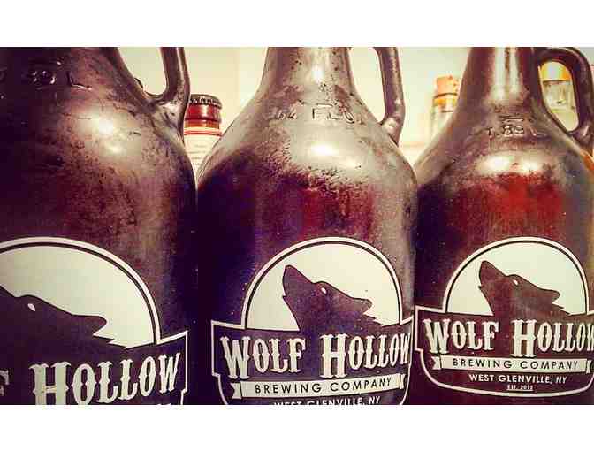 $25 Gift Certificate to Wolf Hollow and a Growler!