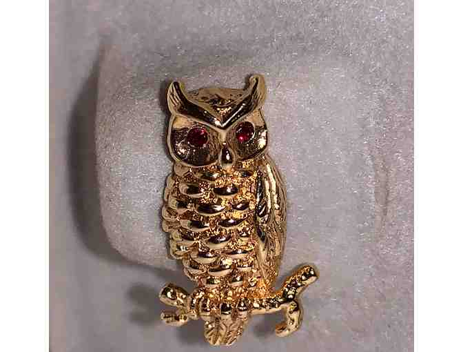 Krementz Brand Owl Scatter Pin