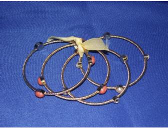 Addie Rae & Ives Set of Lush Bangle Bracelets