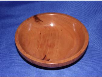 Small Cherry Hand Turned Wooden Bowl