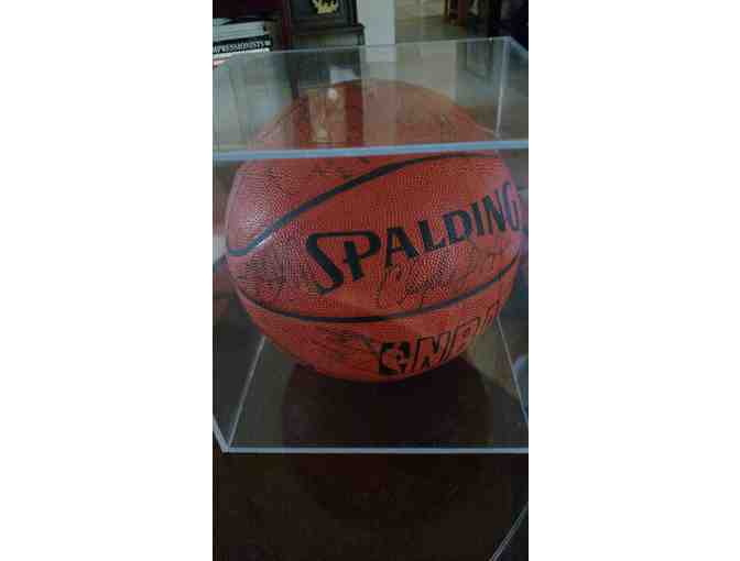 1991-92 Portland Trailblazers Autographed Basketball