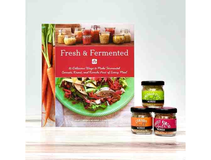 Fresh and Fermented Cookbook and Mini Fermented Salt Trio