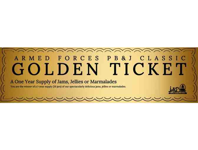 A One Year Supply of Jams, Jellies or Marmalades Golden Ticket #5