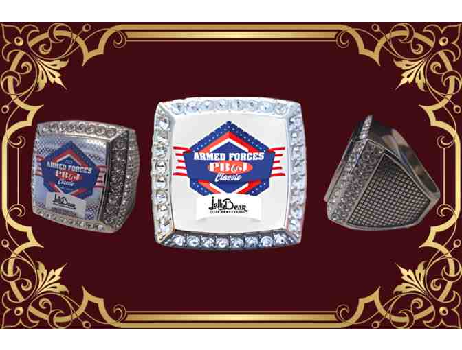 Armed Forces PB&J Classic Championship Ring Golden Ticket #4