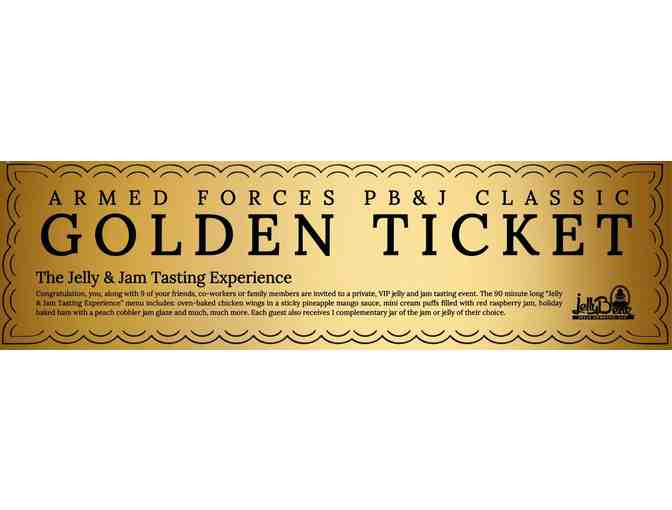 The Jelly & Jam Tasting Experience Golden Ticket #3