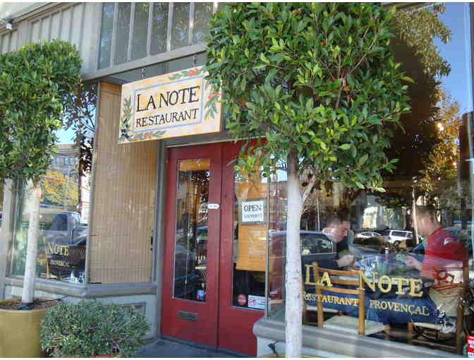 $25 Gift Certificate to La Note Restaurant
