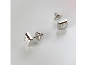 Square Diamond Earrings