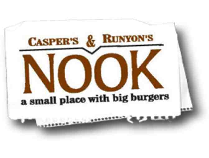 Nook Restaurant $25 gift certificate