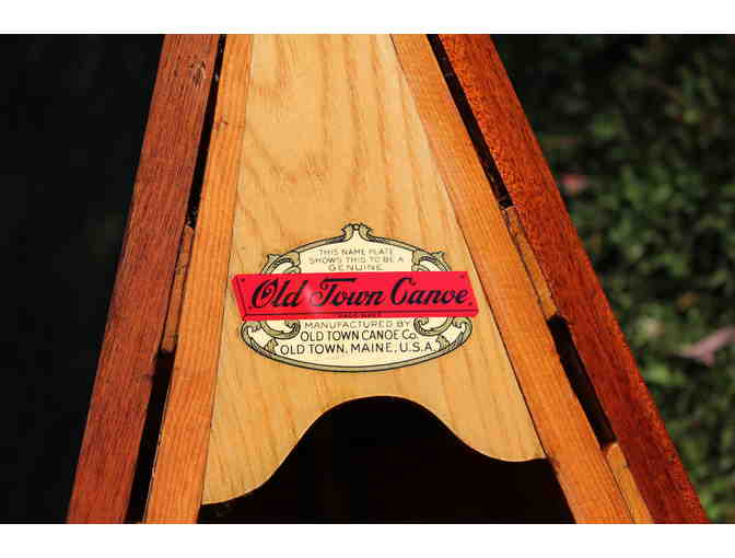 Old Town 50# Wood Canoe