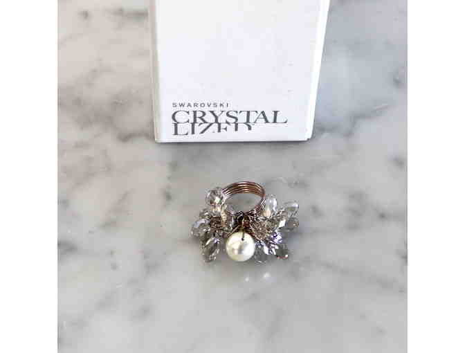 Swarovski Crystallized Innocent Ring Silver Shade
